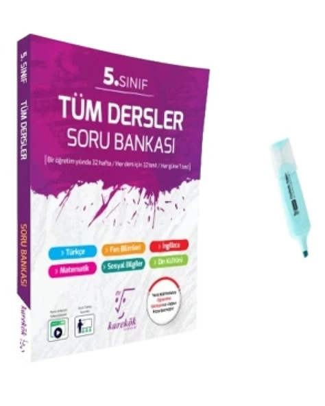 5.Sınıf Tüm Dersler Soru Bankası (Yeni Müfredat) ürün görseli 1