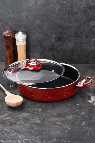 Titan Granit Basık Tencere 30 Cm ürün görseli 1