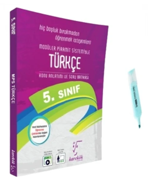 5.Sınıf Türkçe MPS Konu Anlatımlı Soru Bankası (Yeni Müfredat) ürün görseli 1