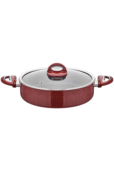 Titan Granit Basık Tencere 30 Cm - Resim 2