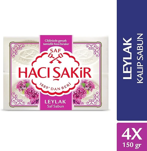 Hacı Şakir Leylak Saf Sabun ürün görseli 1