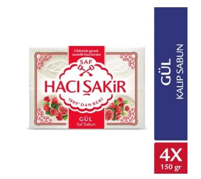 Hacı Şakir Gül Saf Sabun ürün görseli 1