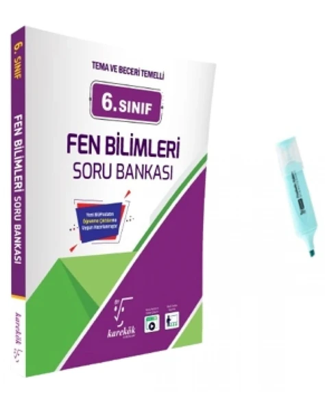 6.Sınıf Fen Bilimleri Soru Bankası (Yeni Müfredat) ürün görseli 1