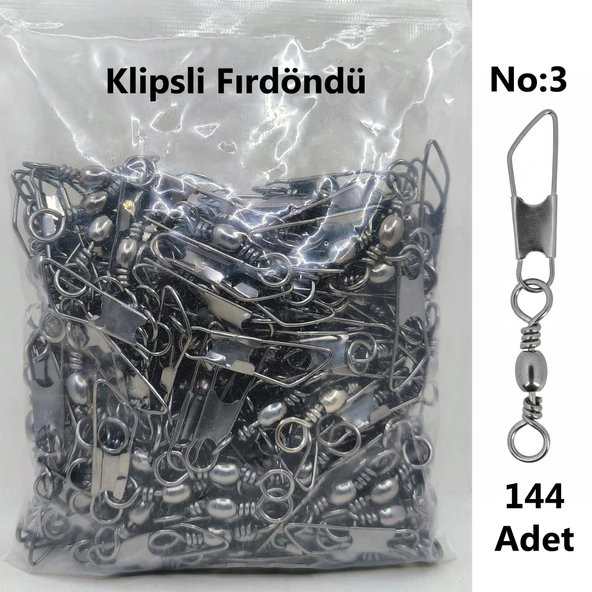 Effe No:3 Klipsli Fırdöndü 144 Adet ürün görseli 1