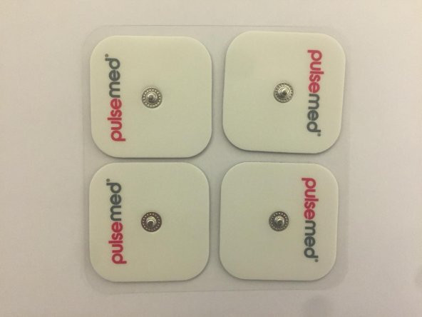 Pulsemed Çıtçıtlı Tens Pedi Çıtçıtlı Tens Elektrodu 4 Adet ürün görseli 1