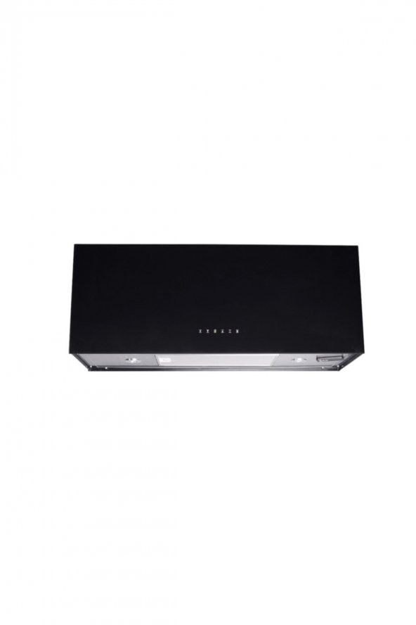 ALVEUS Diamond 90 cm  Siyah Ada Davlumbaz - Resim 2