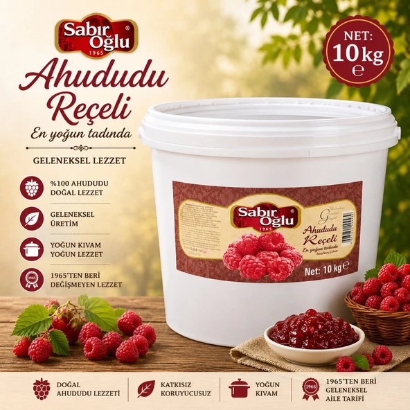 SABIROĞLU 10 KG REÇEL AHUDUDU PLS KOVA ürün görseli 1