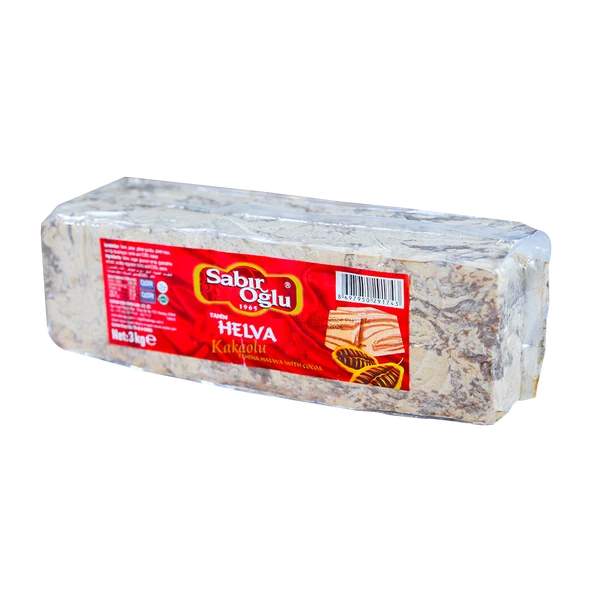 SABIROĞLU KAKAOLU BLOK HELVA 3000 GR - Resim 2