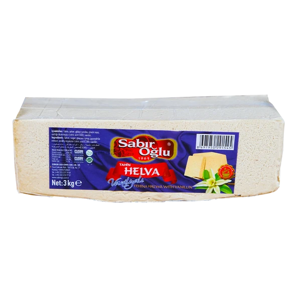 SABIROĞLU VANİLYALI BLOK HELVA 3000 GR - Resim 3