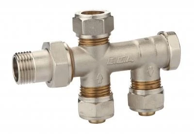 Eca 1/2" Kombine Radyatör Dönüş Valfi 102120038 ürün görseli 1