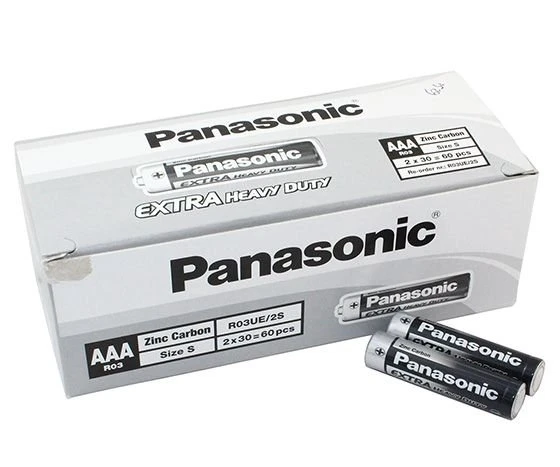 Panasonic Manganez İnce Kalem AAA Pil 60'Lı Paket ürün görseli 1