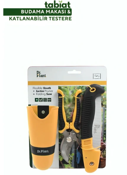 Dr. plant budama makası ve katlanabilir testere ürün görseli 1