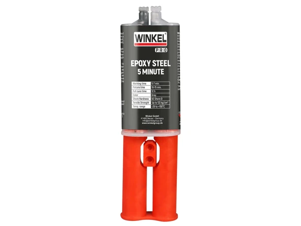 WINKEL PRO 5 Minute Steel Epoxy Çift Kompenantlı Epoksi 25 GR.(20064) ürün görseli 1