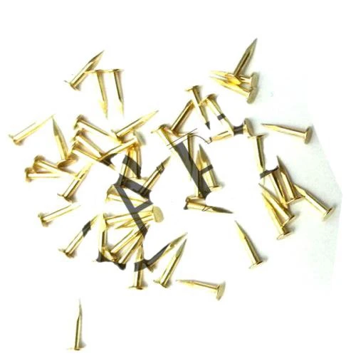 Klips, Menteşe, Ayağı Çivisi 7mm Çelik - Sarı 10gr ürün görseli 1