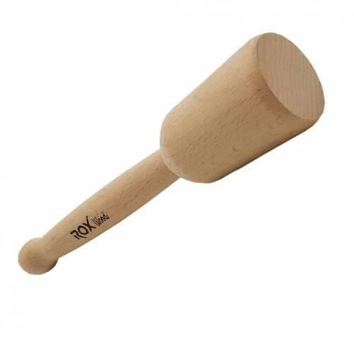 Rox Wood Dikey Silindir Ahşap Tokmak 23 x 4.5 cm ürün görseli 1