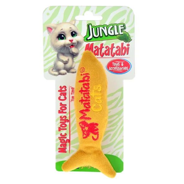 Jngm 008 Jungle Matatabi Cats Small Fish ürün görseli 1