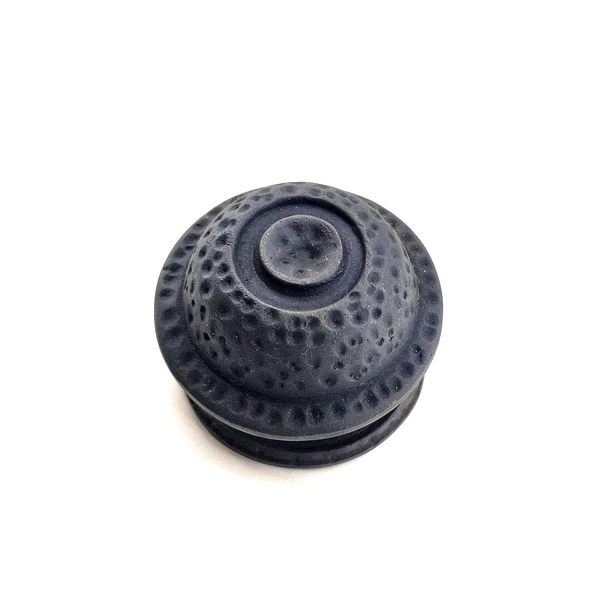 Antika Tarz Dekoratif Pirinç Gözlü Kapı Tokmağı - 78mm Çap, Oksit ürün görseli 1