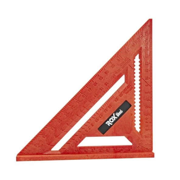 Rox Wood 0022 Abs Plastik Üçgen Marangoz Gönye 175 mm ürün görseli 1