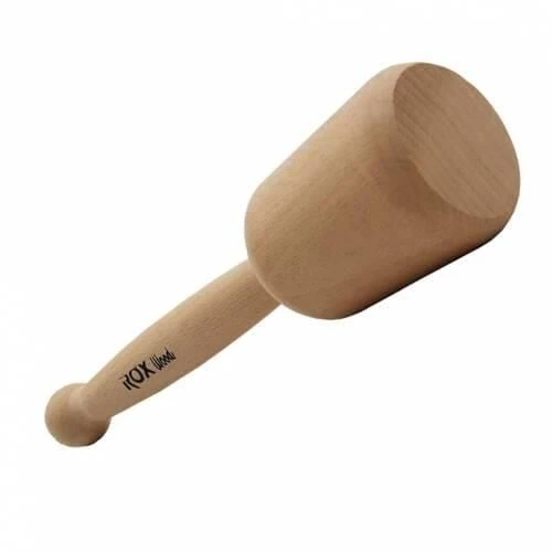 Rox Wood Dikey Silindir Ahşap Tokmak 23 x 5.5 cm ürün görseli 1