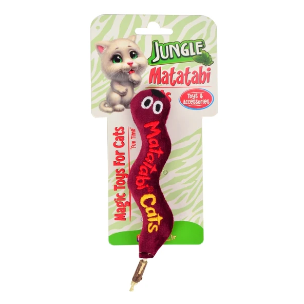 Jngm 011 Jungle Matatabi Cats Worm Small ürün görseli 1