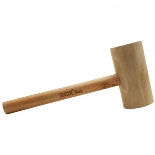 ROX Wood Silindir Ahşap Tokmak Büyük ürün görseli 1