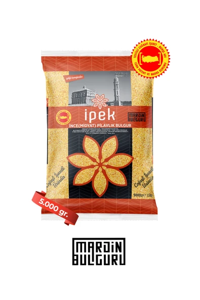 İnce (Midyat) Pilavlık Bulgur 5 Kg ürün görseli 1