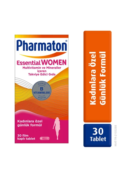 Pharmaton Essential Women 30 Tablet ürün görseli 1