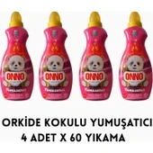 Onno Orkide Kokulu Çamaşır Yumuşatıcı 4 Adet x 60 Yıkama ürün görseli 1