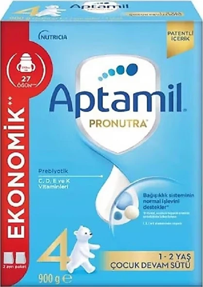 Aptamil Milupa 4 Devam Sütü 900 gr ürün görseli 1