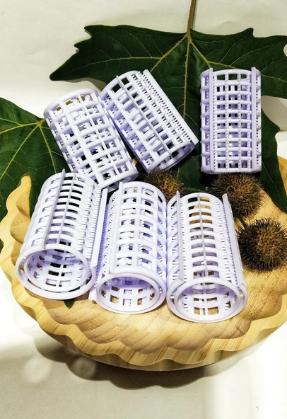 Monalisa Home 6 Lı Renkli Jumbo Lüks Saç Bigudi ürün görseli 1