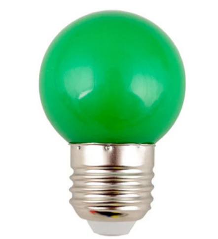 20 Adet KENDAL KNL 380 Led 1W Gece Ampul Yeşil Işık E27 Duy ürün görseli 1