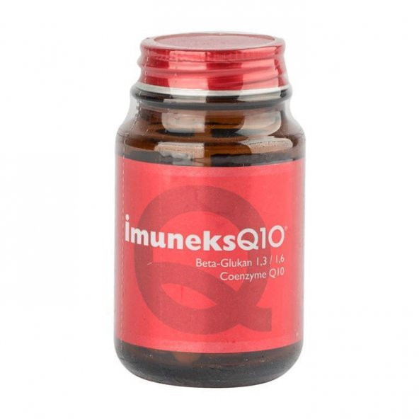 İmuneks Coenzyme Q10 30 Kapsül Yeni Tarihli Ürün S.K.T. 04/2023 ürün görseli 1