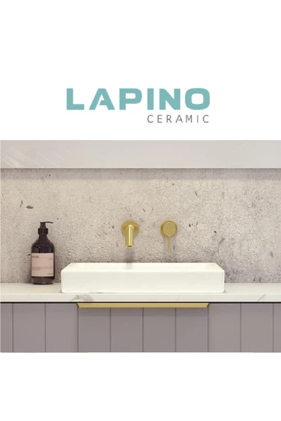 Esvit Esvit Lapino Beta 6240 - Kare Yarı Gömme Tezgahüstü Lavabo ürün görseli 1