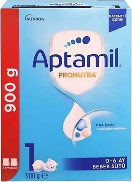 Aptamil Milupa 1 Bebek Sütü Kutu 900 gr ürün görseli 1