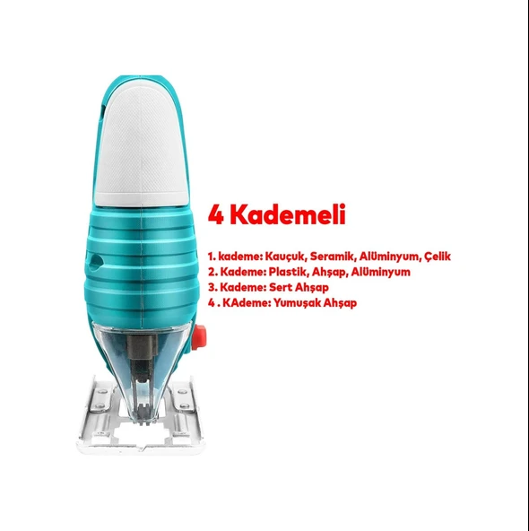 Total TS206656 570W Dekupaj Testeresi - Resim 5