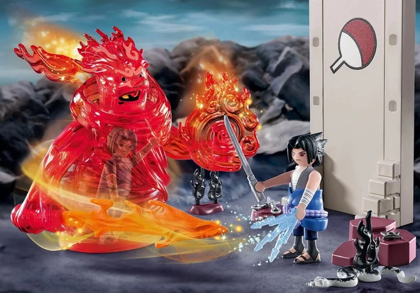 Playmobil Naruto Shippuden Sasuke Vs Itachi - 70666 - Resim 2