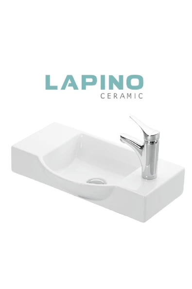 Esvit Esvit Lapino Ceramic Litos 4077 - 55 Cm Dolap Uyumlu Lavabo ürün görseli 1