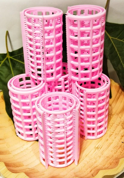 Monalisa Home 6 Lı Renkli Jumbo Lüks Saç Bigudi ürün görseli 1