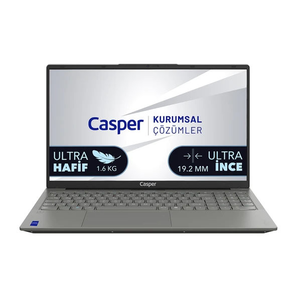 Casper Nirvana X750 i5-13420H 24GB DDR5 1TB SSD 15.6" W11H Laptop X750.1342-CF00A-G-F ürün görseli 1
