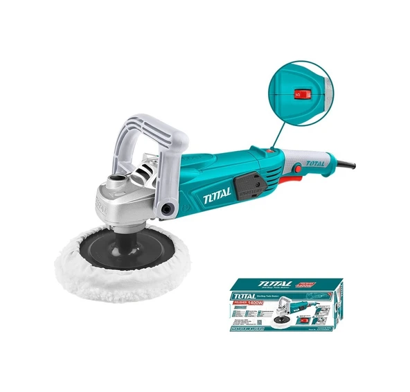 Total Tp1141806 1400 W Elektrikli Polisaj Makinesi ürün görseli 1
