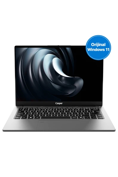 Casper NevoPro 14" 300NIT Intel Core 5-210H 24GB DDR5 500GB SSD W11P Laptop NP40.210H-CV00R-G-F ürün görseli 1