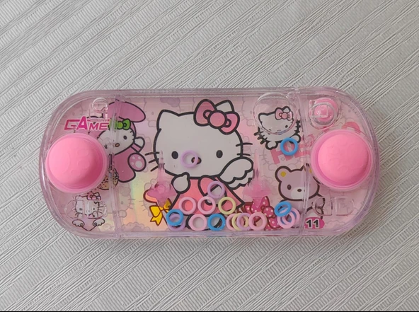 Retro eğlence su oyunu oyuncak çocuk PEMBE HELLO KİTTY ürün görseli 1
