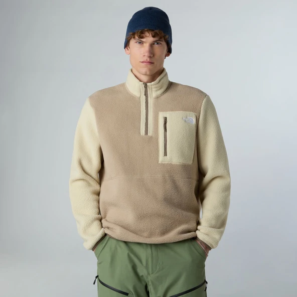 The North Face Erkek Yumiori 1/4 Fermuarlı Polar Ceket NF0A883SEOZ1 ürün görseli 1