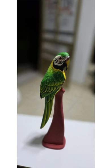 FREFLY Store den çok Canlı renkli 40 cm boy Papağan ürün görseli 1