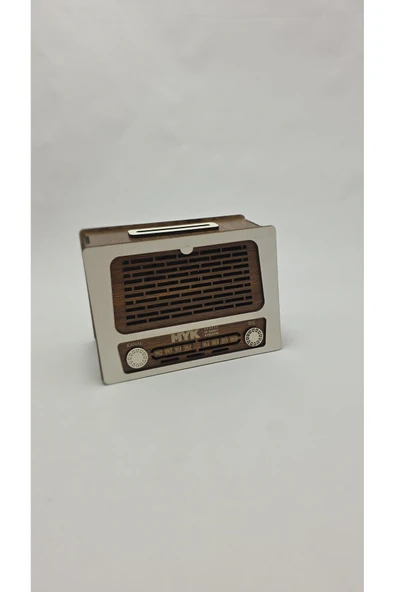 FREFLY STORE Tip Box Bahşiş Kutusu Nostaljik Radyo Görünümlü ürün görseli 1