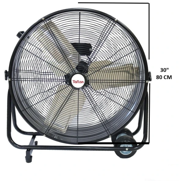 Taflan Kaşkar FLD-700 Sanayi Tipi Yer Vantilatörü 80 CM ürün görseli 1