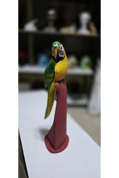 FREFLY Store den çok Canlı renkli 40 cm boy Papağan - Resim 4