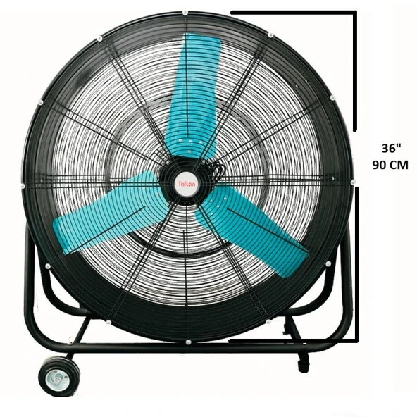 Taflan Kaşkar FLD-900 Sanayi Tipi Yer Vantilatörü 90 CM ürün görseli 1
