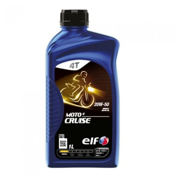 ELF MOTO 4 CRUISE 20W-50 1L ürün görseli 1