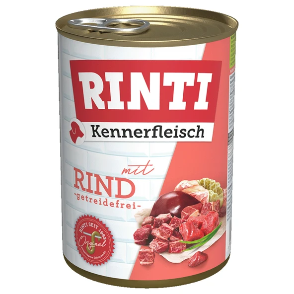 Rinti Dana Etli Gurme Konserve Köpek Maması 400g ürün görseli 1